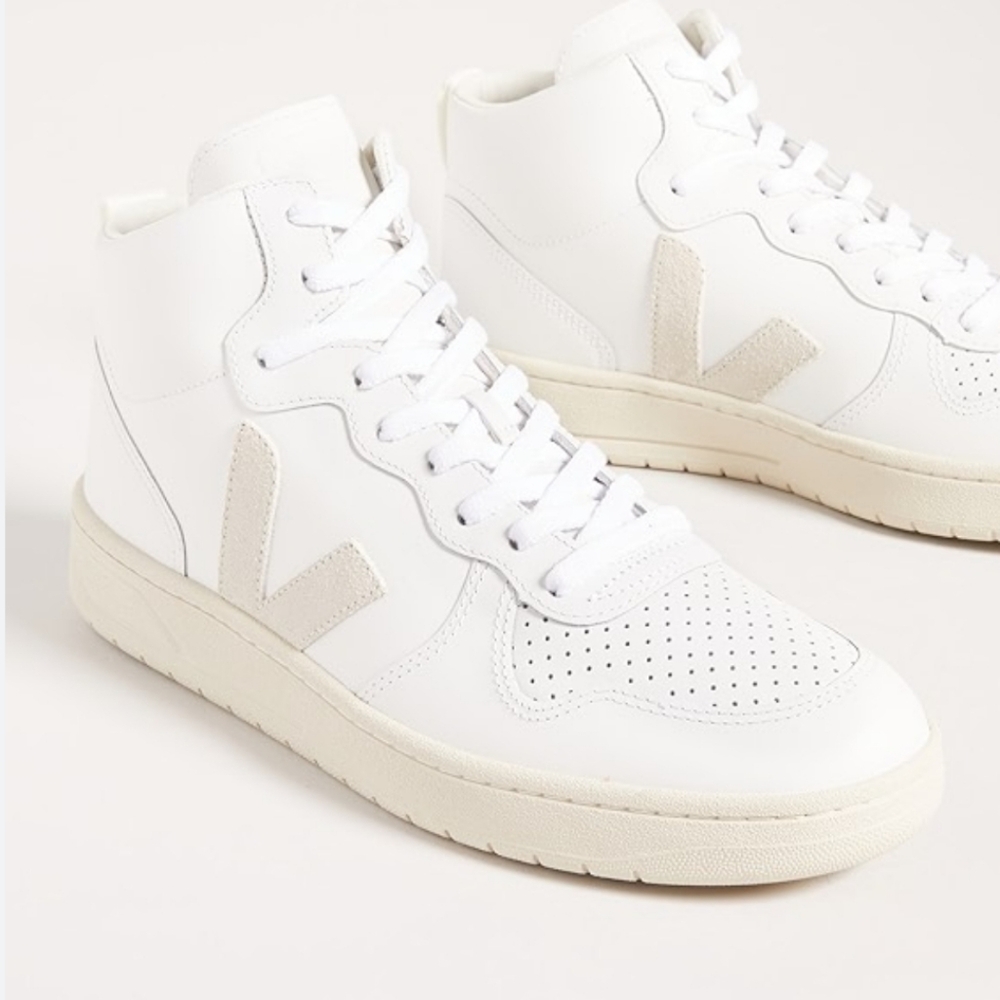 Veja High Top V-15 Womens Sneaker 7 EU38 New In Box